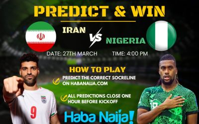 Nigeria vs Iran: Super Eagle Tested in International Friendly Clash